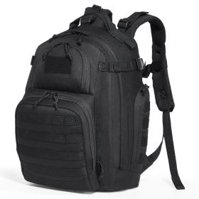 Tactical Backpack 25L Military Backpack with Molle Mode & Sponge Pad Black