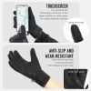 Winter Gloves for Men and Women, Touch Screen Warm Gloves, Waterproof & Windproof Thermal Gloves, Non-Slip Palm, Comfortable Lining, For Cycling