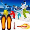 USB Chargeable Heating Insoles; Warm Shoe Insert For Winter Outdoor Activities