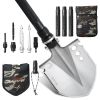 Survival Shovel 13 in 1 Camping Shovel Folding Multitool Portable Compact