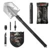 Survival Shovel 8 in 1 Camping Shovel Folding Multitool Portable Compact