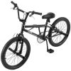 VEVOR 20-Inch BMX Bike Freestyle Bike Men Kids BMX Bicycle Hi-Ten Steel Frame