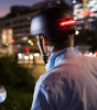 Intelligent Bluetooth helmet for bicycle sports protection. (Brake warning light, light sense mode (flash, tide)