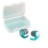 Swimming Ear Plugs, 1 Pairs Waterproof Reusable Silicone Swim Earplugs