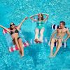 2pcs Swimming Water Pool Floats Hammock; Adults for Size Water Hammock Lounger; Multi-Purpose 4-in-1 Swimming Water Floating Rafts