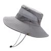 Bucket Hat Summer Men Women Fishing Boonie Hats UV Protection Long Large Wide Brim Hiking Sun Hat Outdoor Cap