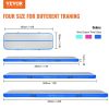 VEVOR Gymnastics Air Mat, 4 inch Thickness Inflatable Gymnastics Tumbling Mat, Tumble Track with Electric Pump