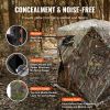 VEVOR Hunting Blind, 270¬∞ See Through Ground Blind, 1-2 Person Pop Up Deer Blind for Hunting with Carrying Bag, Portable Resilient Hunting Tent