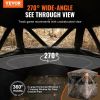 VEVOR Hunting Blind, 270¬∞ See Through Ground Blind, 1-2 Person Pop Up Deer Blind for Hunting with Carrying Bag, Portable Resilient Hunting Tent